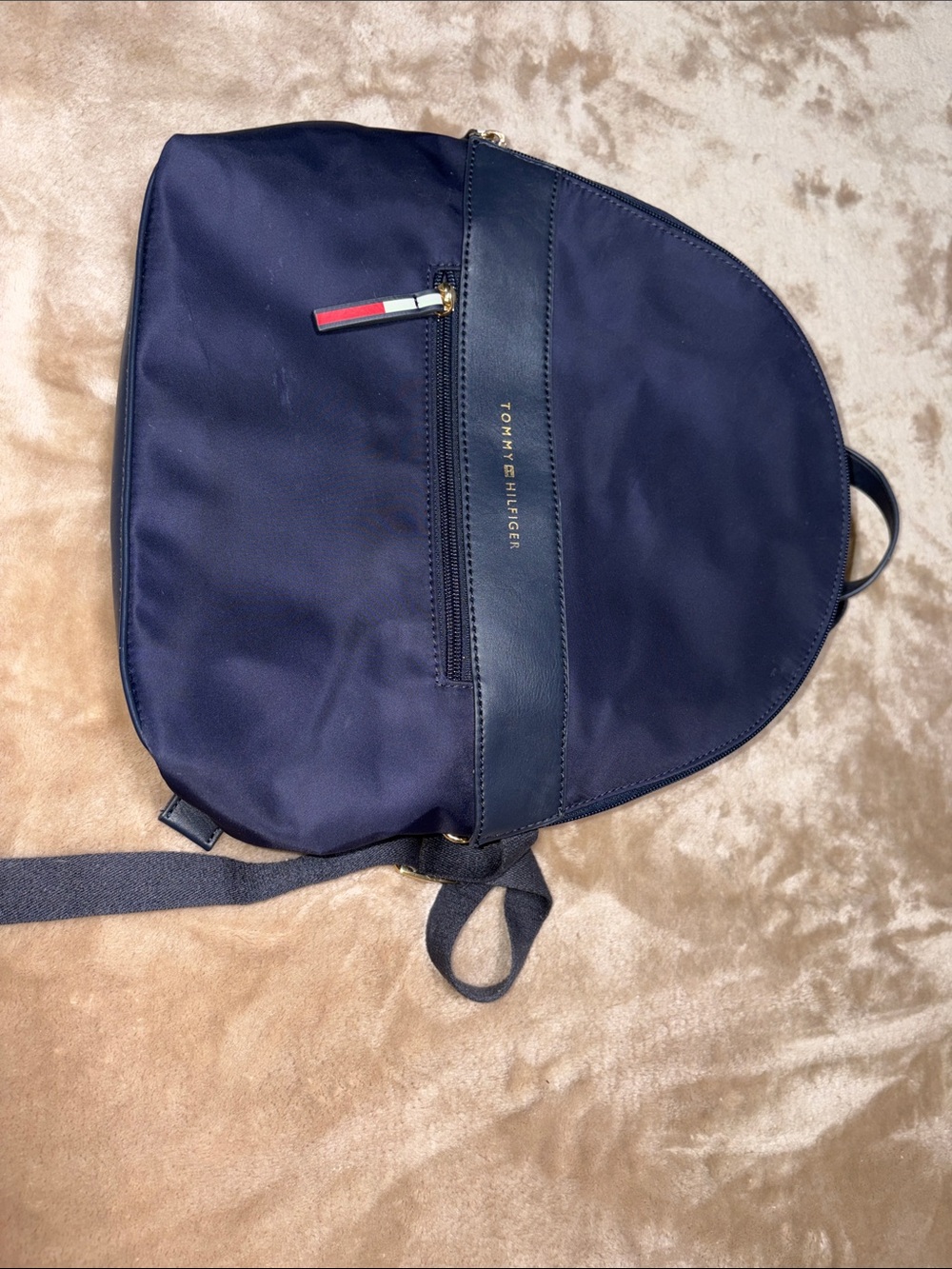 Tommy Hilfiger Jolene Smooth Nylon Medium Dome Backpack